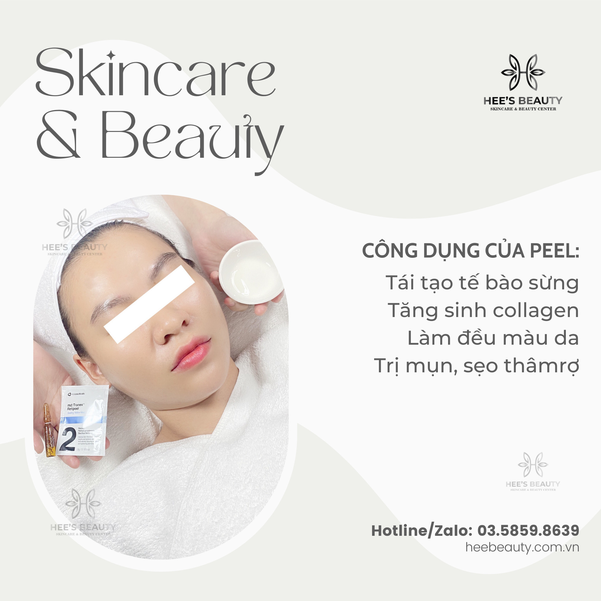 Peel Trẻ Hóa Sáng Da Uy Tín Long Thành