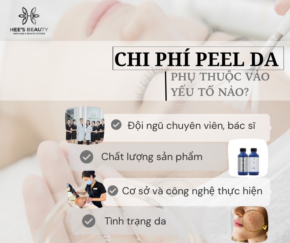 Chi phí peel da trị mụn quận 2